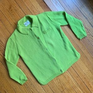 Vintage 1960s Babs Miami Beach Cardigan
